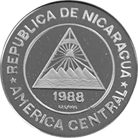 Reverso de la moneda XXIV Olimpiadas de Verano