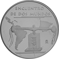 Anverso de la moneda VIII Serie Iberoamericana – Monedas Históricas
