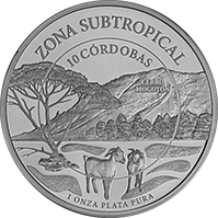 Anverso de la moneda Zona Subtropical - Cerro Mogotón