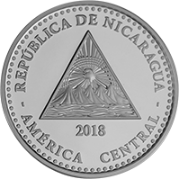 Reverso de la moneda Zona Subtropical - Cerro Mogotón