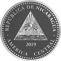 Reverso de la moneda Fabulosos 15 Tortuga Paslama