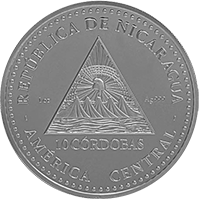 Reverso de la moneda Jaguar